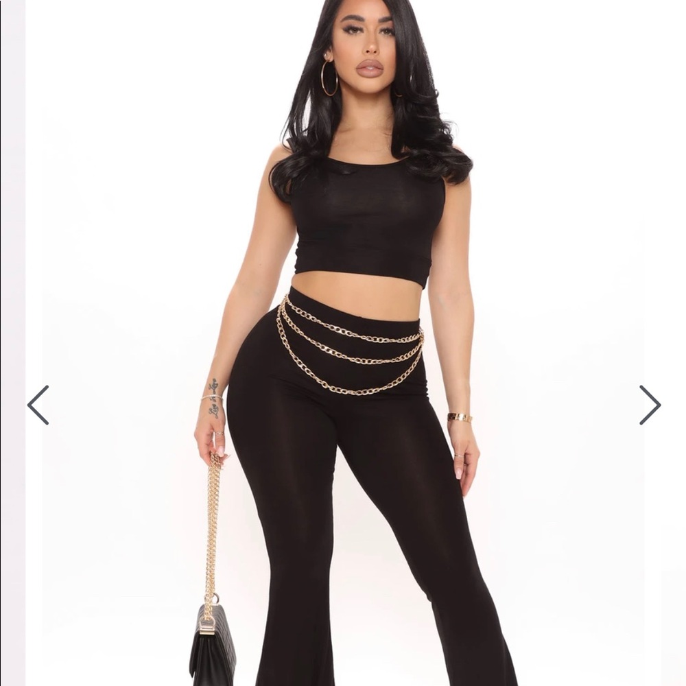 Keep it on the Low Black Crop Top